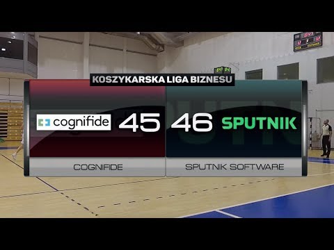 Cognifide vs Sputnik Software - XIII kolejka - Poznań - Koszykarska Liga Biznesu