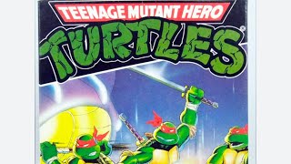 Teenage Mutant Hero Turtles Nintendo entertainment system, NES classic.