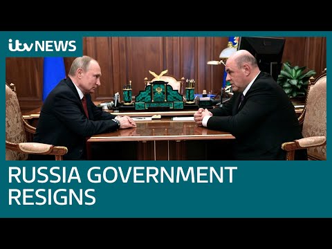 Putin announces Mikhail Mishustin as new Russian prime minister | ITV News