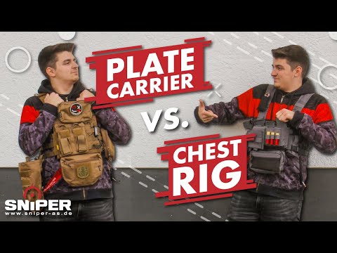 Airsoft Anfänger Guide und Tipps: Tragesysteme im Vergleich