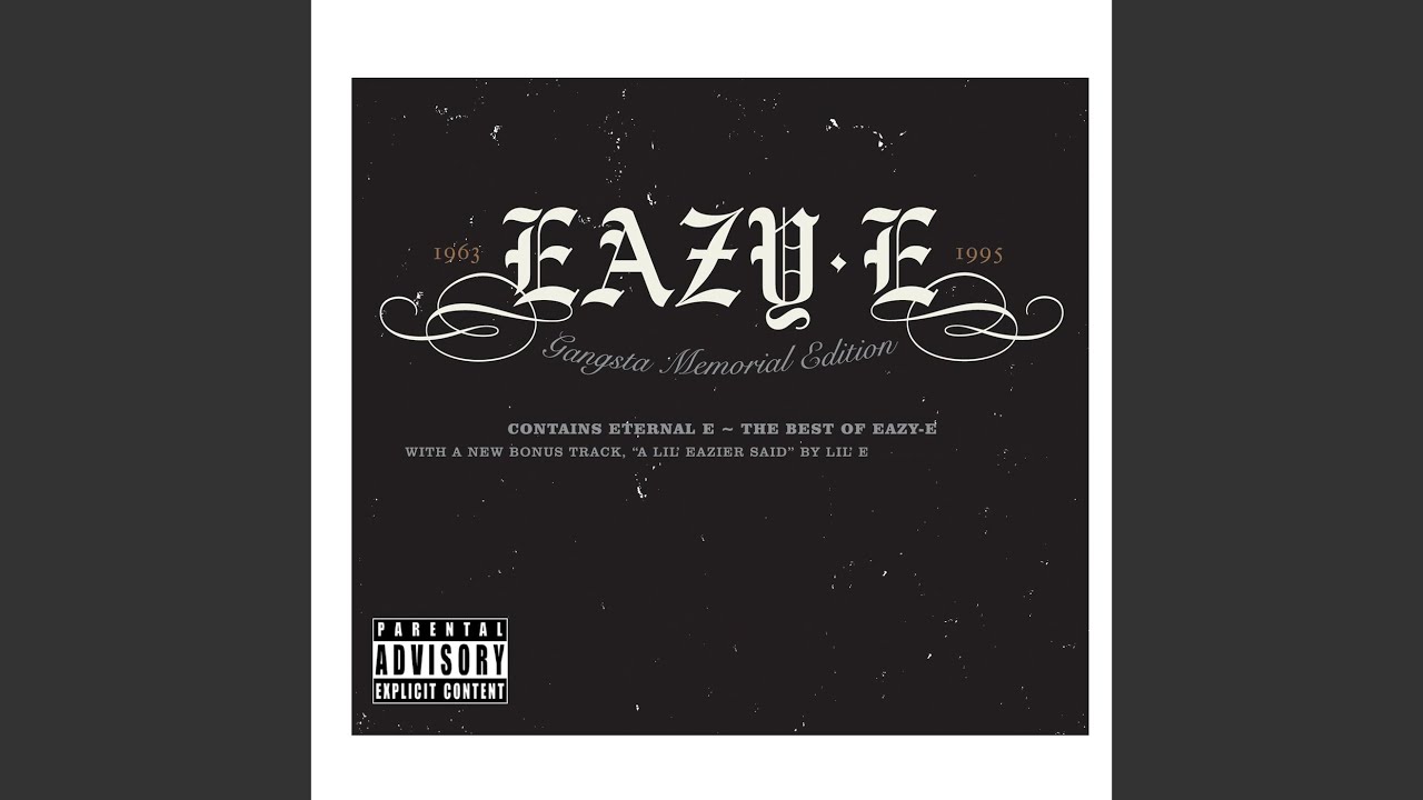 Eazy-E - Real Muthaphuckkin G's
