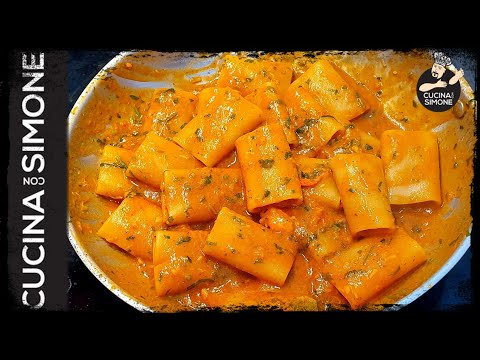 Paccheri con Crema d'Aragosta (o Astice) come al ristorante