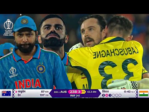 India vs Australia World Cup 2023 Full Match Highlights, IND vs AUS WC Final Match Highlights, Rohit