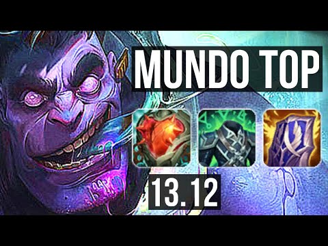 MUNDO vs HEIMER (TOP) | 9/1/10, 1500+ games, Godlike, 800K mastery | KR Master | 13.12