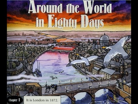 AROUND THE WORLD IN EIGHTY DAYS - Learn English through Stories - Level 0 - illustrated audiobook
