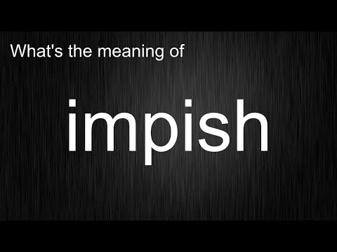 What Does "impish" Really Mean? Full Explanation!