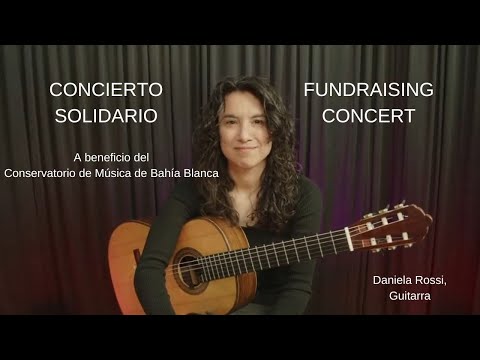 Daniela Rossi- Concierto a Beneficio del CMBB- Fundraising Concert for CMBB