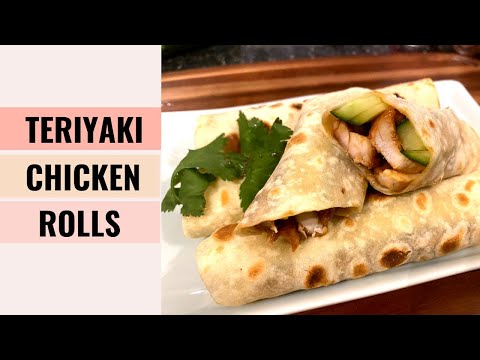 Teriyaki Chicken Rolls in Homemade Chinese Pancakes 💕 | Aunty Mary Cooks 🥰