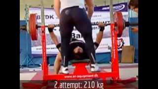 preview picture of video 'Martin Lange (SV Motor Barth) 325-210-300 kg at the Open Men German Powerlifting Championships 2013'