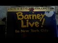 Barney Live In New York City 1994 VHS Review