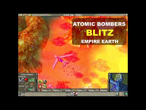 Atomic bombers blitz in Empire Earth