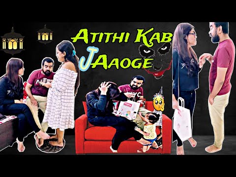 Jab Sanya ke Ghar Aaye Mehman Hue Pareshan😱 | Atithi Kab Jaaoge😂