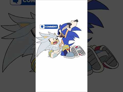 Sliver x Sonic the Hedgehog (The sonic Tapes Animation) #shorts