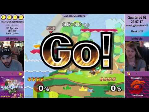 Quartered 2 - Singles - Losers Quarters - Okameed vs Manyula