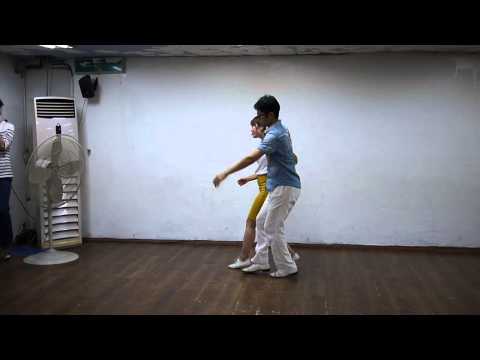 SwingScandal LH level1 - week1 (basic 6ct & groove walk)