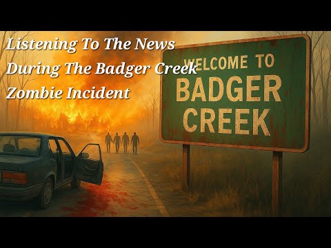 Zombie Apocalypse Radio | Zombie Ambience | Horror Ambience| Listening to the Radio