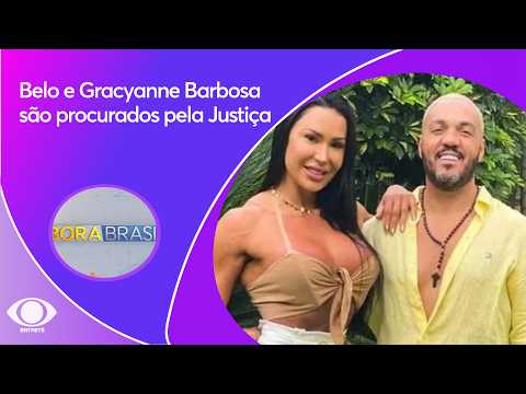 Belo e Gracyanne Barbosa são procurados pela Justiça por sumiço de eletrodomésticos