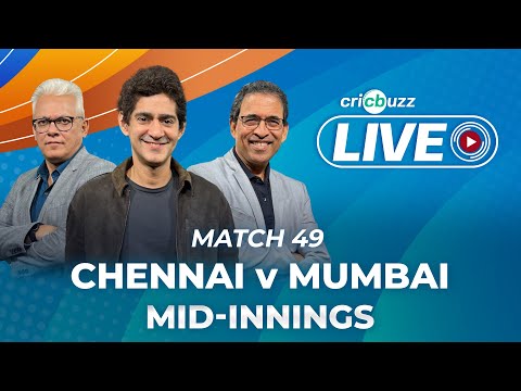 #CSKvMI | Cricbuzz Live: Match 49: Chennai v Mumbai, Mid-inning show