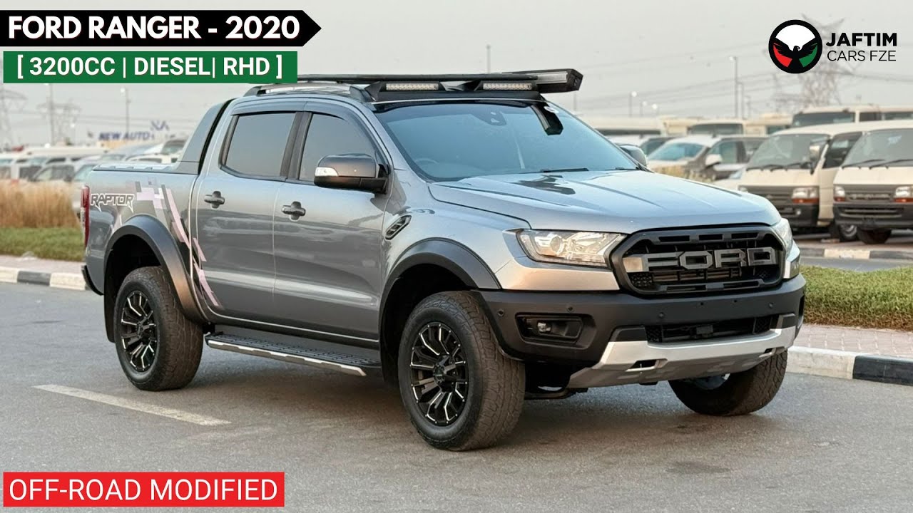 Ford Ranger 3.2L DIESEL 4WD | RHD | AUTOMATIC | ROOF RACK + LEATHER SEATS + MULTIMEDIA + BOOT SHUTTER video