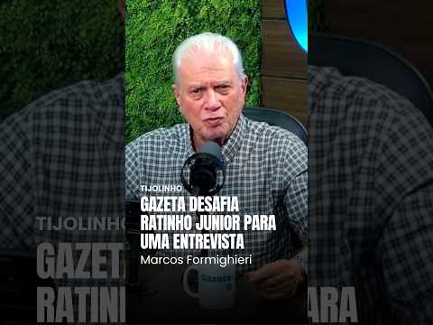 Comentarista convida Ratinho Junior para entrevista na Gazeta do Paraná