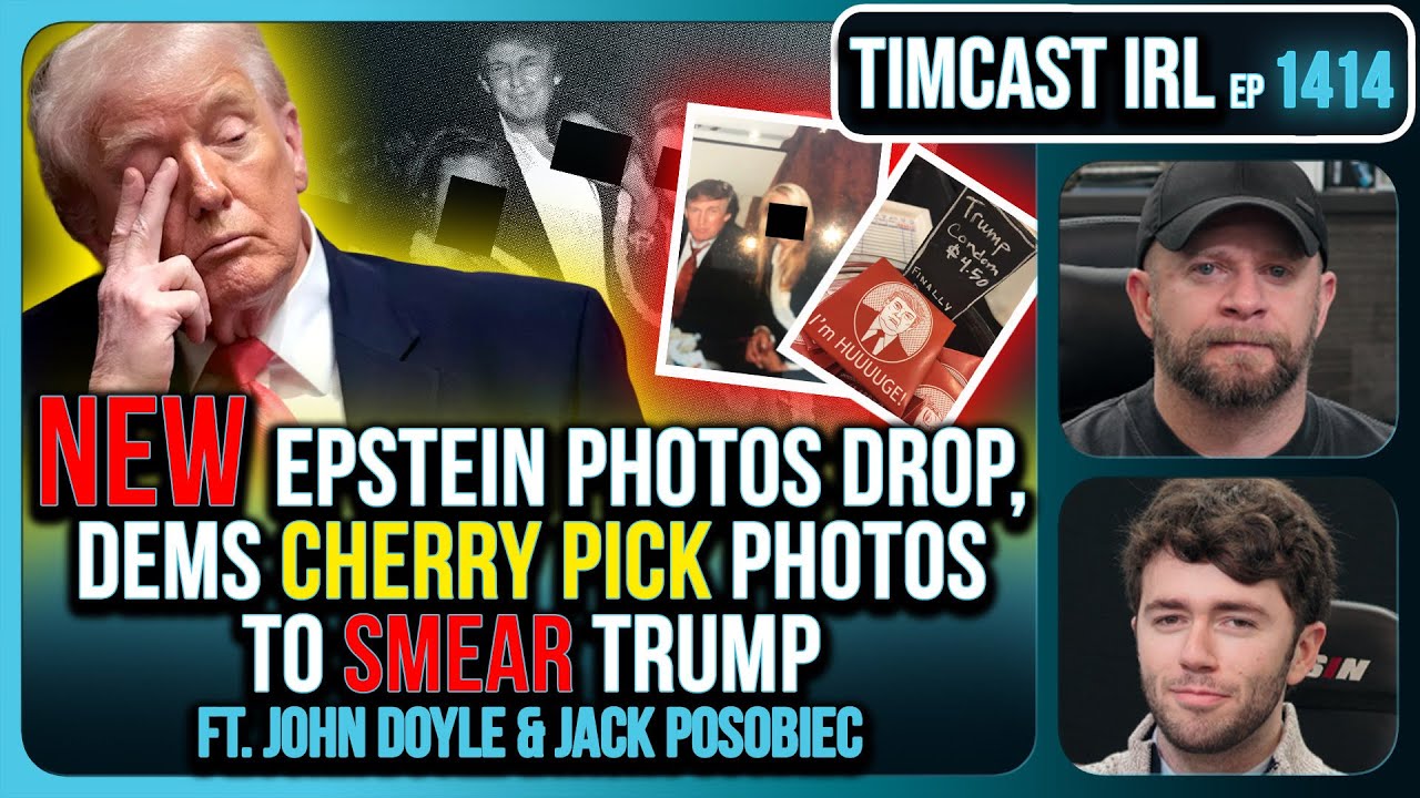 NEW Epstein Photos Drop, Dems Cherry Pick Photos To Smear Trump | Timcast IRL