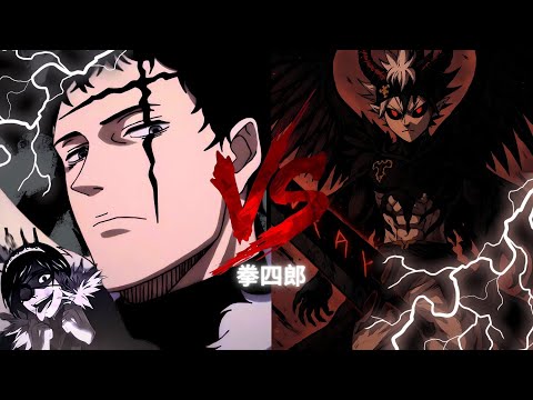 Asta Devil Union vs Zenon & Vanica |  Demon Power Unleashed! ⚔️ (Black Clover 4K)