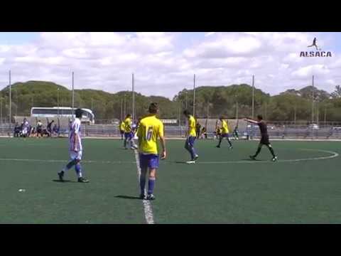 ALSACA2017 Balón de Cádiz CF "A" - Recreativo Huelva 2º Tiempo Jornada 28 Temporada 2016-17