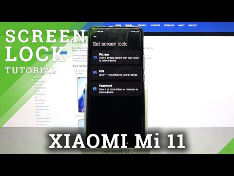How to Set Up Screen Lock on XIAOMI Mi 11 – Change Lock Method