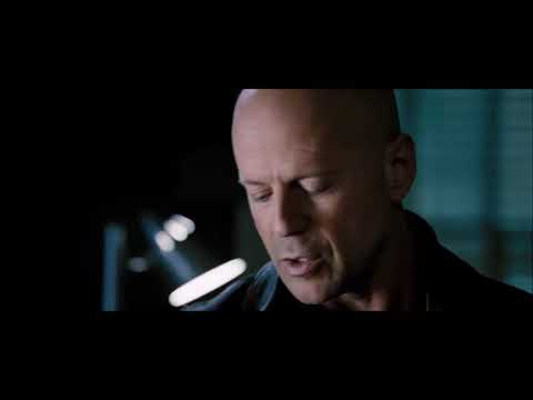 Live free or Die Hard 2007 John Meets Matt scene