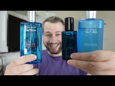 Davidoff Cool Water Wave vs. Cool Water vs. Cool Water Frozen - Review