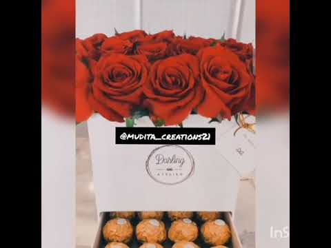 Floral Chocolate Box 😉
