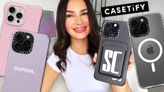 CASETiFY iphone 16 case haul! *bioveg, ripple & clear case review* 📱✨