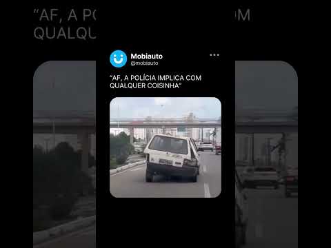 A POLÍCIA IMPLICA COM QUALQUER COISINHA 🤣[
