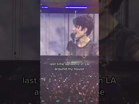 Halsey appeared in Suga concert LA day 3! 😱✨💜 #suga #bts #halsey