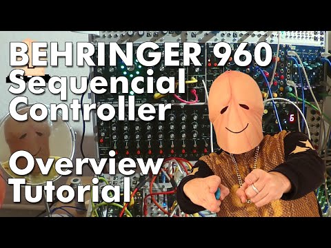 Behringer 960 Sequential Controller Overview Sequencer Tutorial with Penishead system55