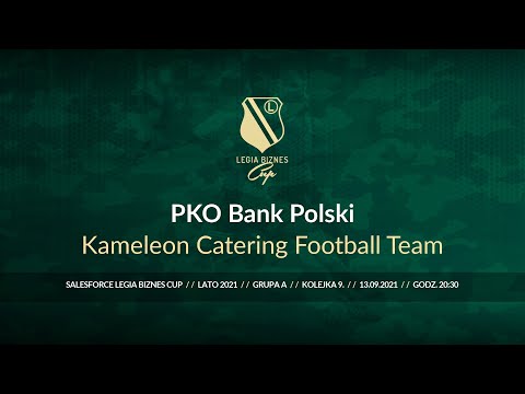 Skrót spotkania PKO Bank Polski - Kameleon Catering Football Team ( Legia Biznes Cup Lato 2021 )