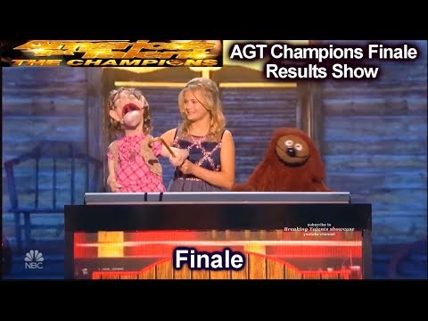 Darci Lynne & Rowlf the Dog “Can't Smile Without You” | America's Got Talent Champions Finale  AGT
