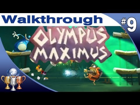 Rayman Legends Walkthrough - ALL Olympus Maximus Levels [Part 1/2] (PS4 Xbox One)