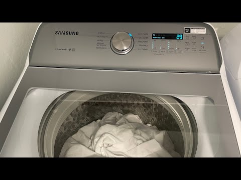 The Laundry Channel🫧  Samsung Normal Wash Cycle (57 mins) #laundry #toploadwashingmachine