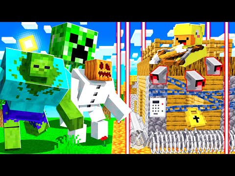 Mutant Mobs vs Dream Minecraft House