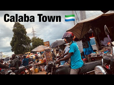 Calaba Town In Freetown, Sierra Leone