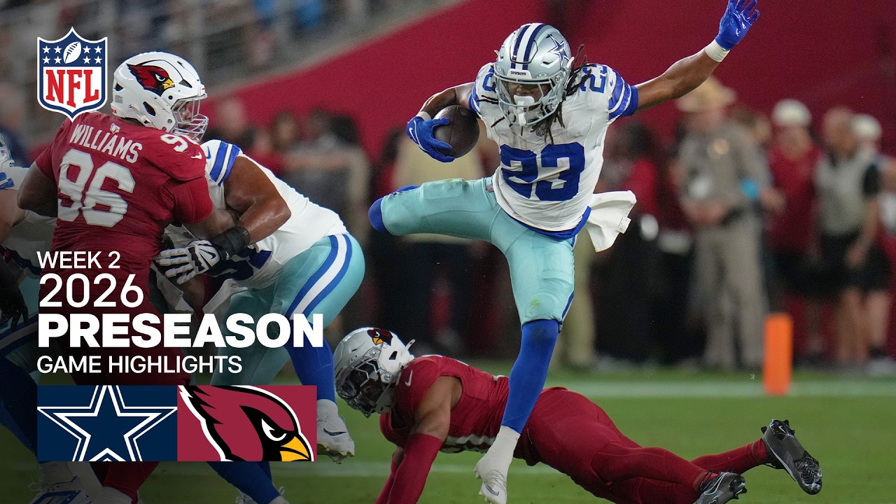 Dallas Cowboys vs Arizona Cardinals | 2026 Preseason Week 2