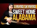 Как играть на гитаре Sweet Home Alabama - Lynyrd Skynyrd - Уроки ...