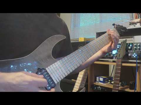 Ibanez Premium RG7PCM unboxed and Kemper Profiler