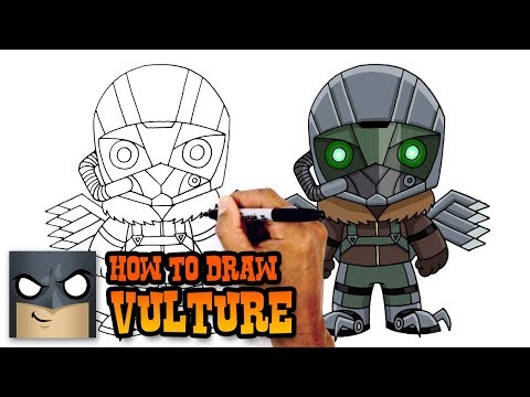 How to Draw Vulture | Spiderman Homecoming