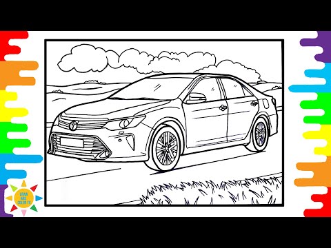 Toyota Camry Coloring Page | Toyota Car Coloring | Unknown Brain - Last Thing