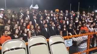 Texas City High School Choir Sings National Anthem