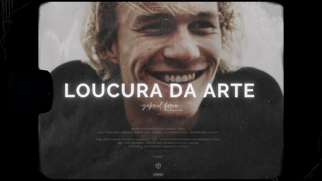 coringa, a loucura da arte por heath ledger.