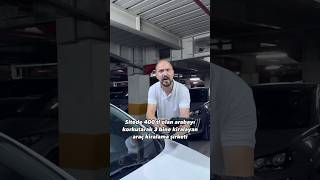 Sitede 400 tl olan arabayı korkutarak 3 bine kiralayan araç kiralama ş