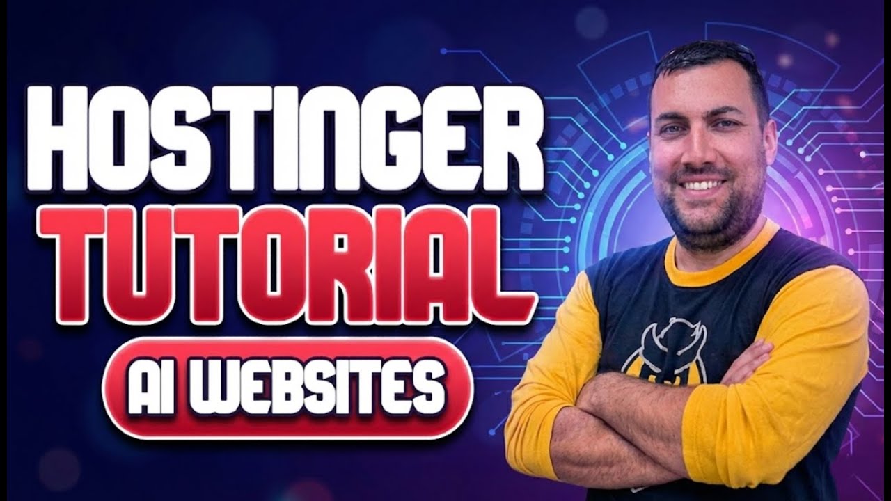 AI Builds Websites in Minutes! Hostinger Tutorial